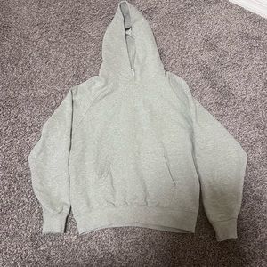 - NEW!HEAVYWEIGHT GRAY HOODIE ( 400GSM)